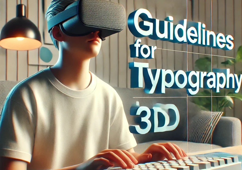 Guidelines for Typography in 3D